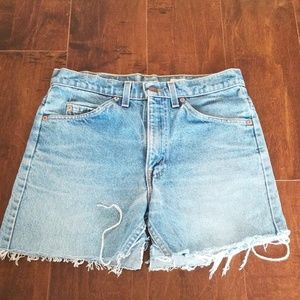 Levi's denim shorts vintage